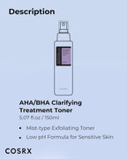 [Cosrx] AHA/BHA Clarifying Treatment Toner 150ml