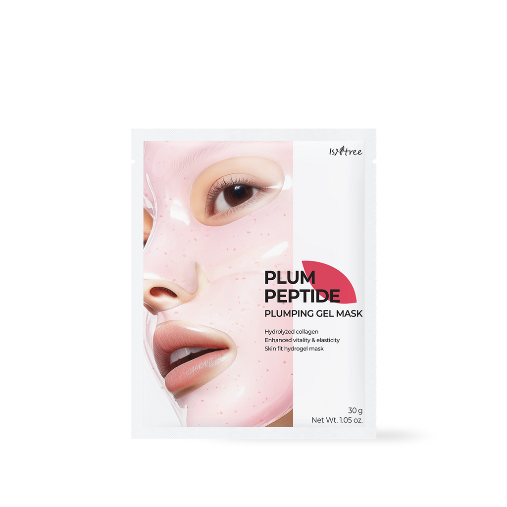 [Isntree] Plum Peptide Plumping Gel Mask 30g*4ea
