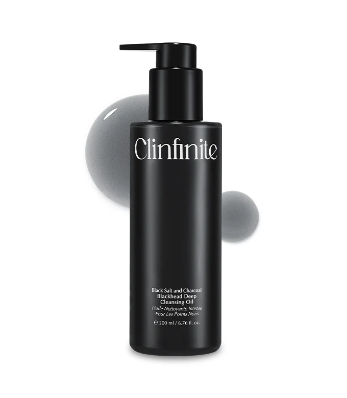 [Clinfinite] Black Salt & Charcoal Blackhead Deep Cleansing Oil 200ml