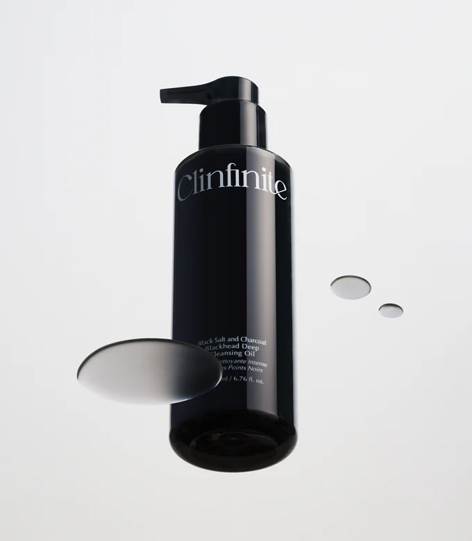 [Clinfinite] Black Salt & Charcoal Blackhead Deep Cleansing Oil 200ml