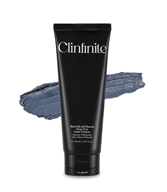 [Clinfinite] Black Salt & Charcoal Deep Pore Foam Cleanser 150ml